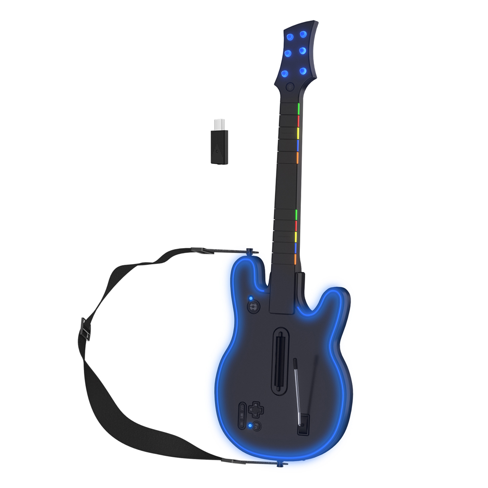 Gaming Console And Controller - Controlador de Guitarra Sem Fio 2.4G