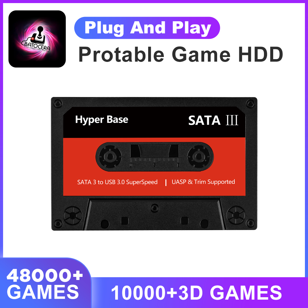 Gaming Console Chinese - Batocera 35.linux 500g externo hdd jogo