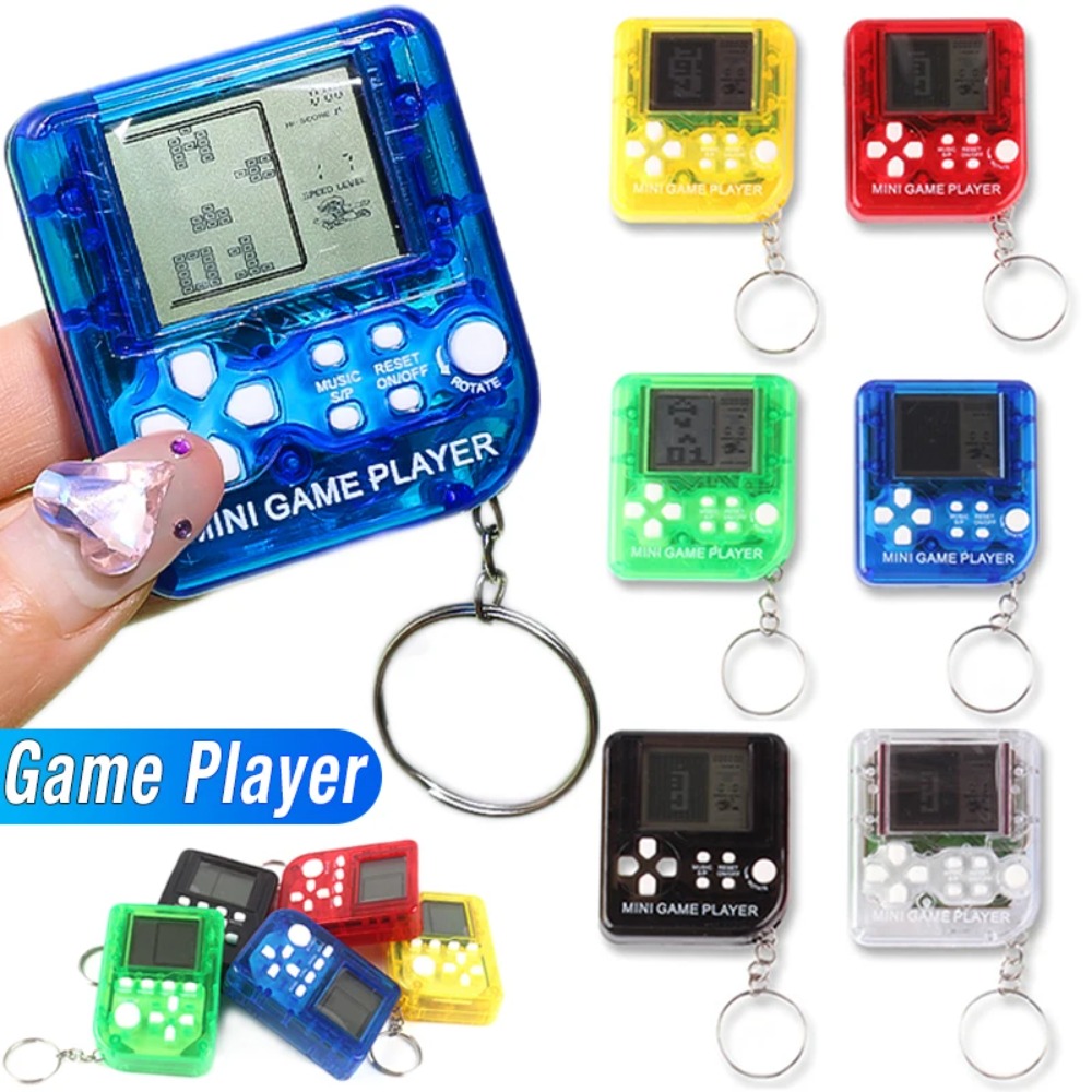 Gaming Console Keychain - Console de Jogos Portátil Mini Clássico,