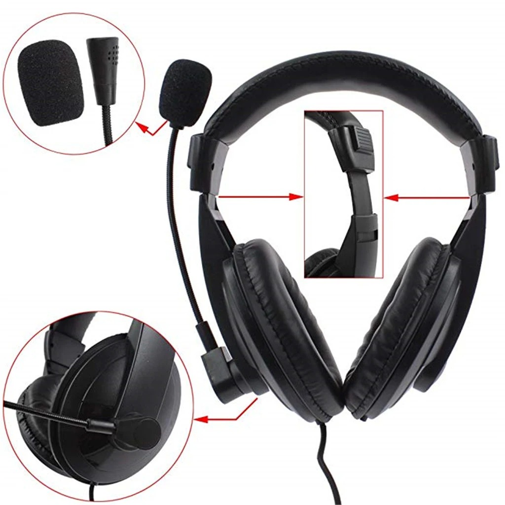 Headset Gaming Console - Fones de ouvido profissionais com cancelamento