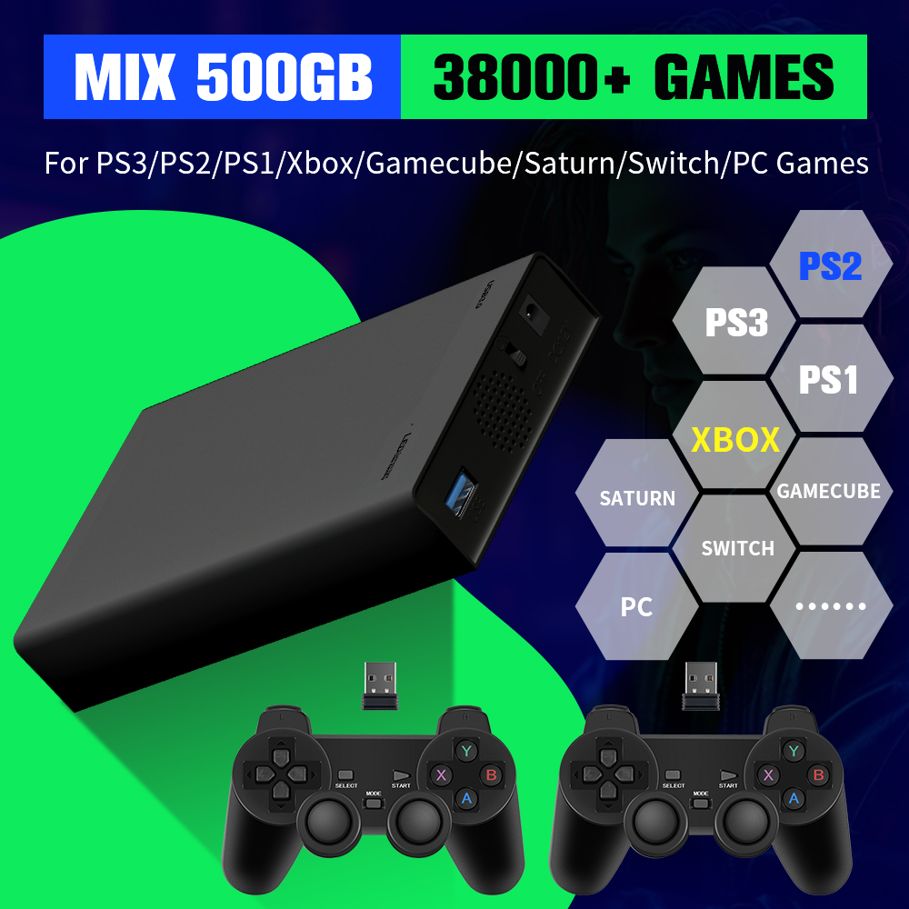 Gaming Console Chinese - Disco rígido de jogos de 500G
