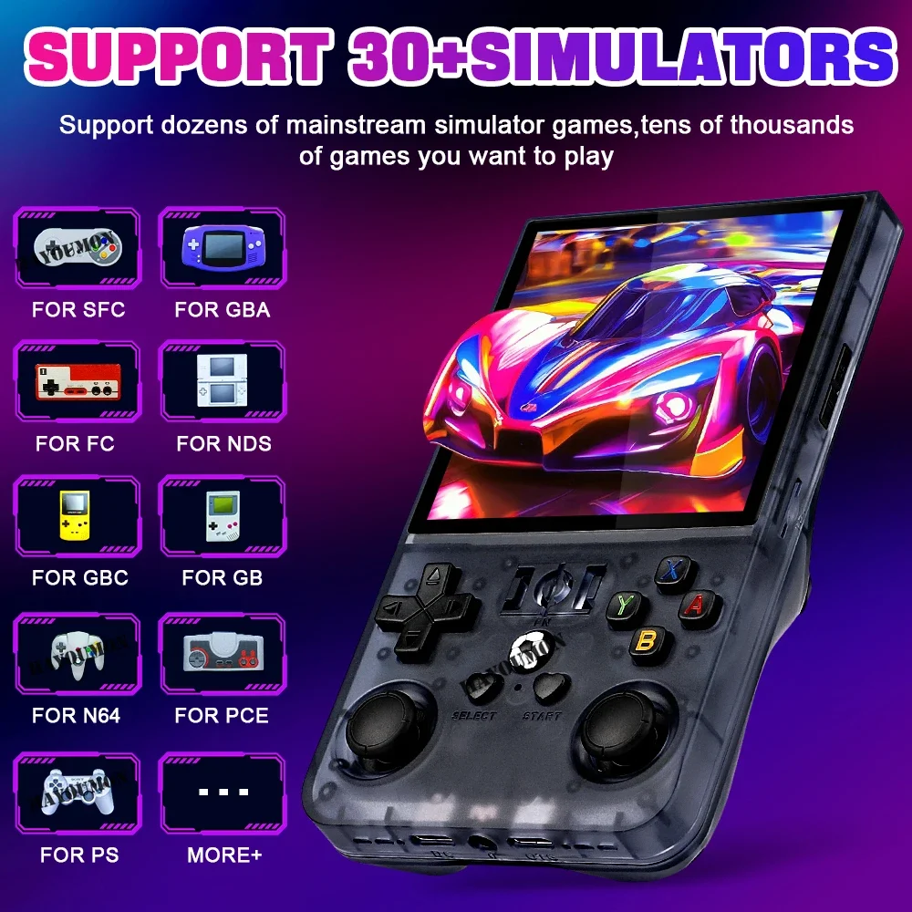 Gaming Console Handheld Android - NOVO Console de Jogos Retro Portátil