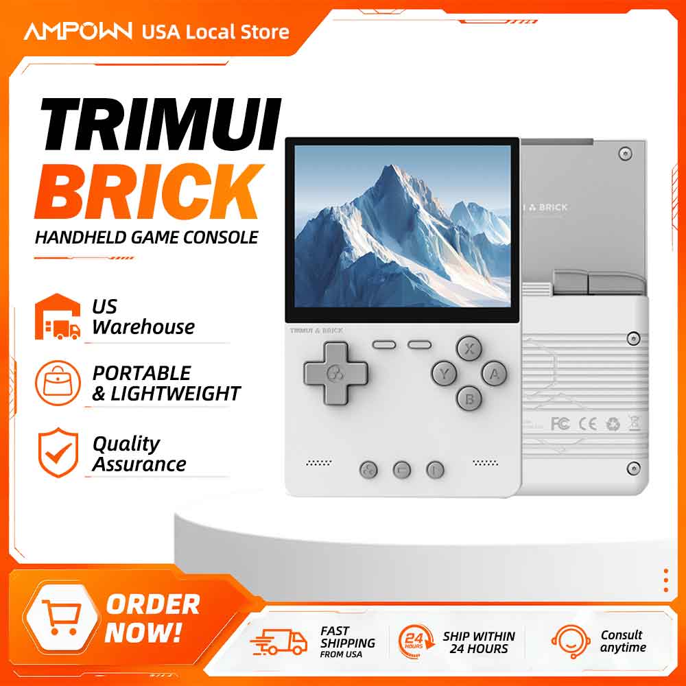Gaming Console Chinese - Trimui tijolo console de jogos portátil