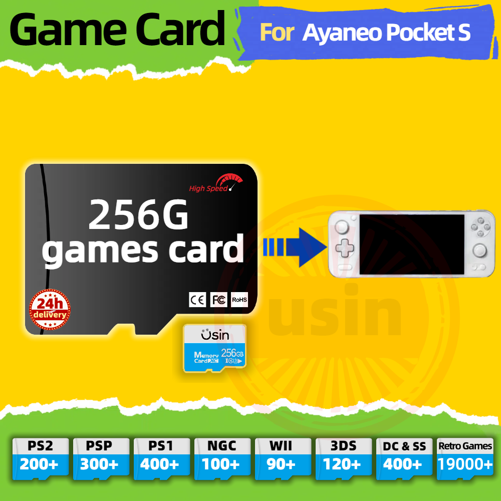 Gaming Console Handheld Android - Cartão de Jogo para Ayaneo Pocket