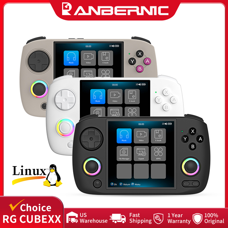 Gaming Console Chinese - ANBERNIC RG CubeXX Console de jogos