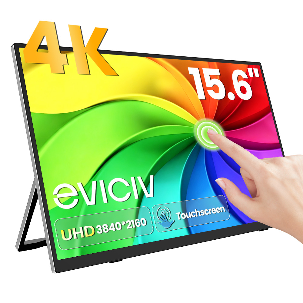 Gaming Console Type - Monitor Portátil EVICIV 4K com Tela