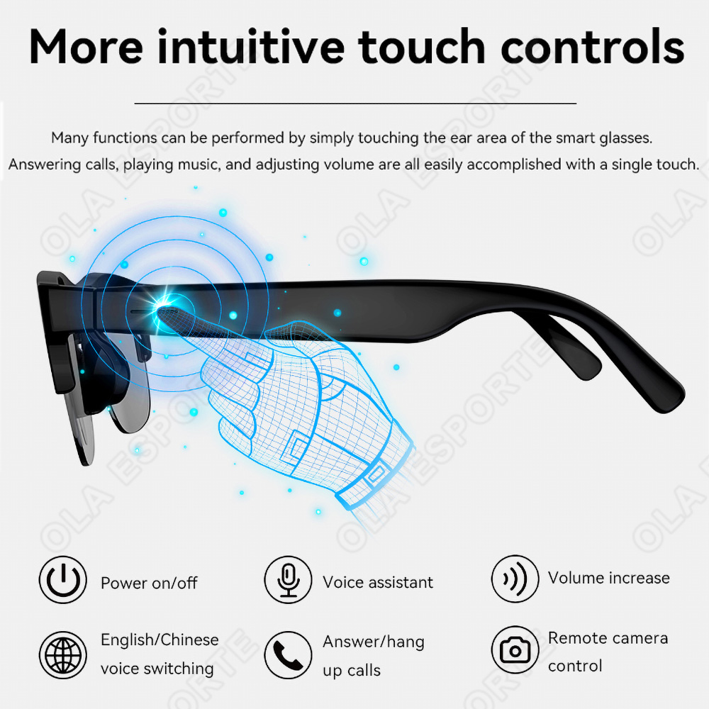 NOVOS Óculos Inteligentes V5.3 - Headset Gaming Console avaliação e preço