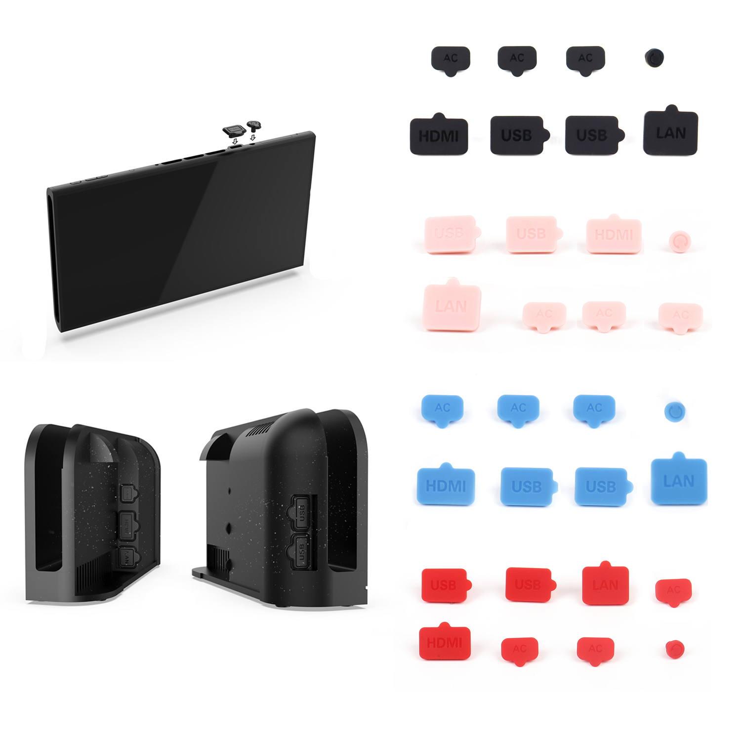 Anti-poeira plug silicone usb  - Gaming Console Nintendo Switch avaliação e preço