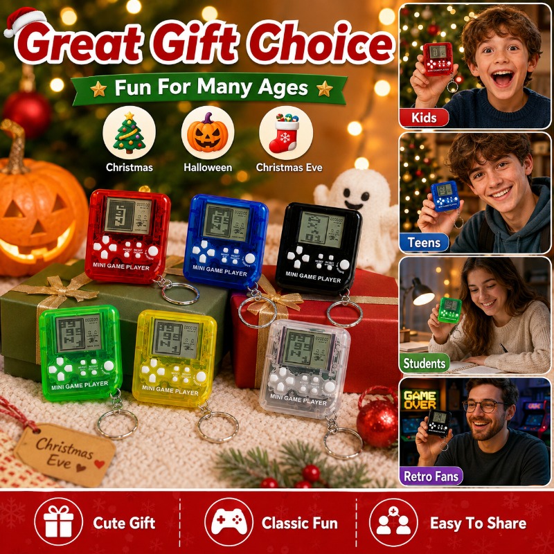 Mini Console de Jogo Tetris Po - Gaming Console Keychain avaliação e preço