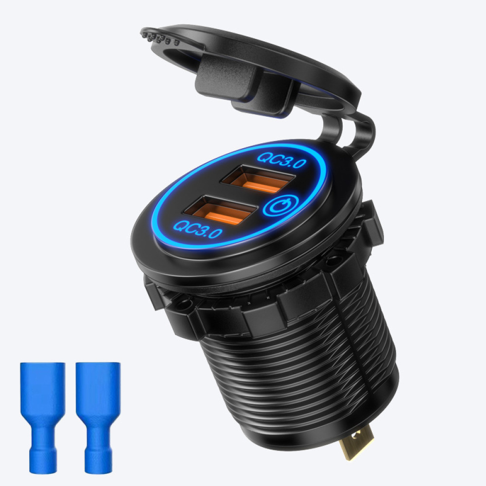 Carregador USB duplo para moto - Gaming Console Type avaliação e preço