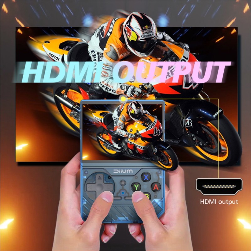Novo Console de Jogos Portátil - Gaming Console Handheld Android avaliação e preço