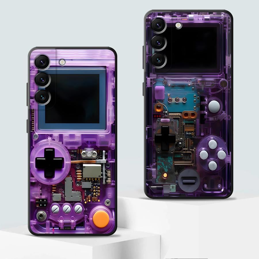 Capa Protetora Roxa para Celul - Gaming Console Setup avaliação e preço