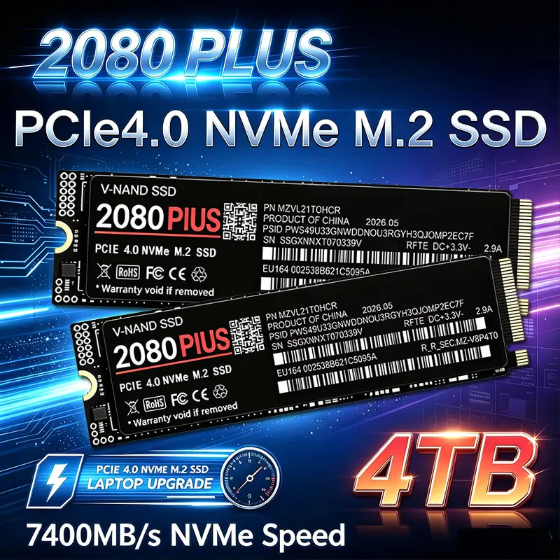 Novo SSD Interno 2080 PLUS 4TB - Gaming Console News avaliação e preço