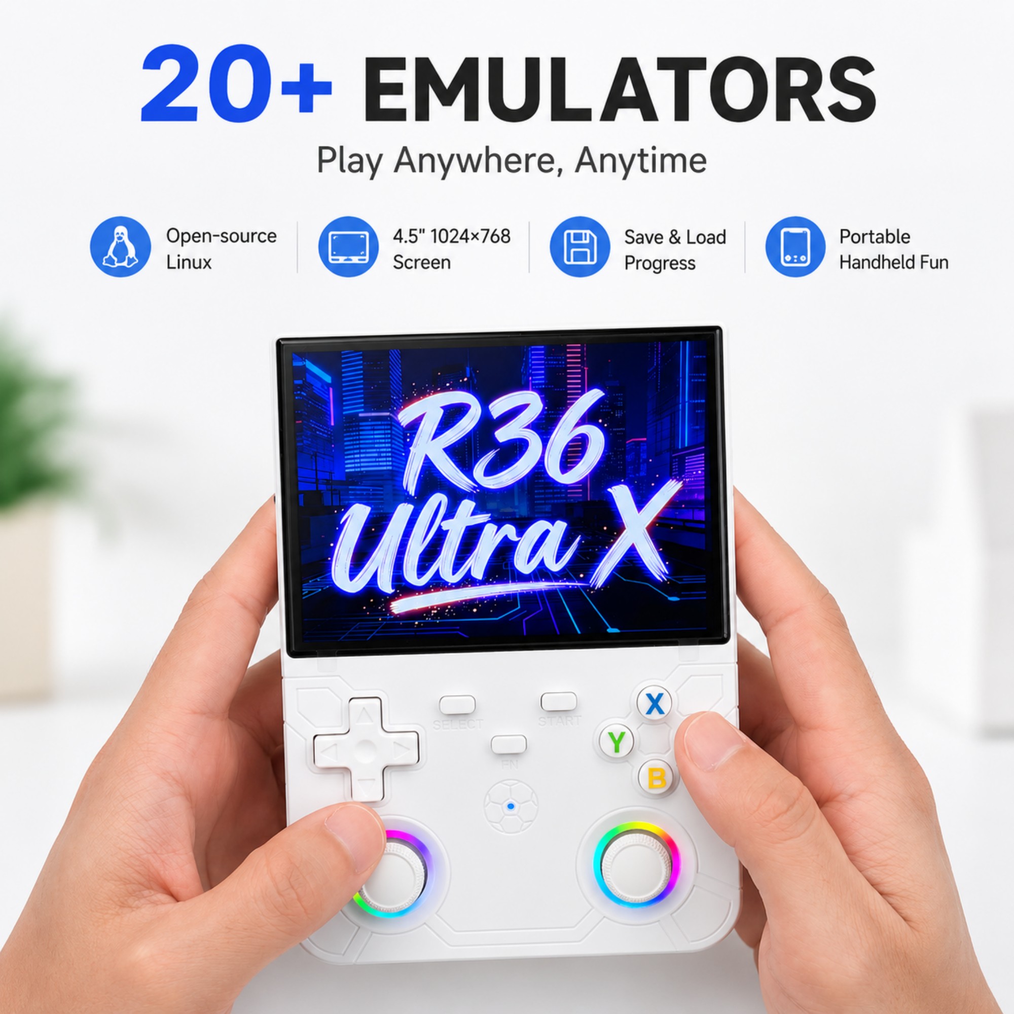 Console de Jogo Portátil Retro - Gaming Console Handheld Android avaliação e preço