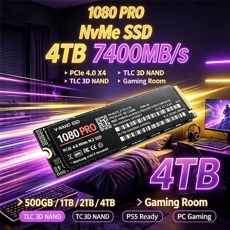 Novo SSD NVMe 1080 PRO M.2 228 - Gaming Console News avaliação e preço