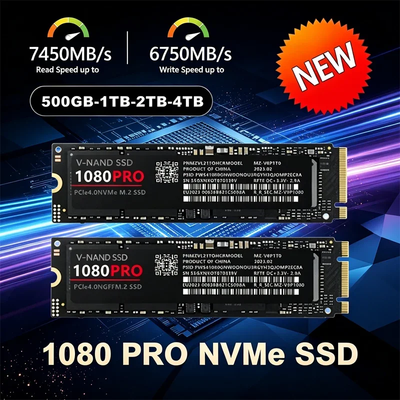 Novo SSD NVMe 1080 PRO M.2 228 - Gaming Console News avaliação e preço