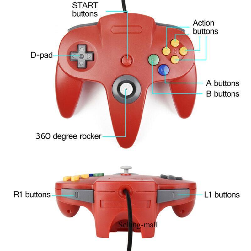 N64 controlador clássico usb c - Gaming Console And Controller avaliação e preço
