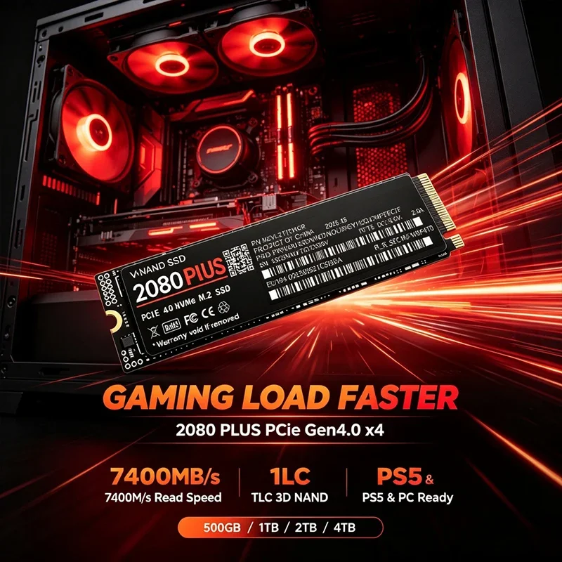 Novo SSD Interno 2080 PLUS 4TB - Gaming Console News avaliação e preço