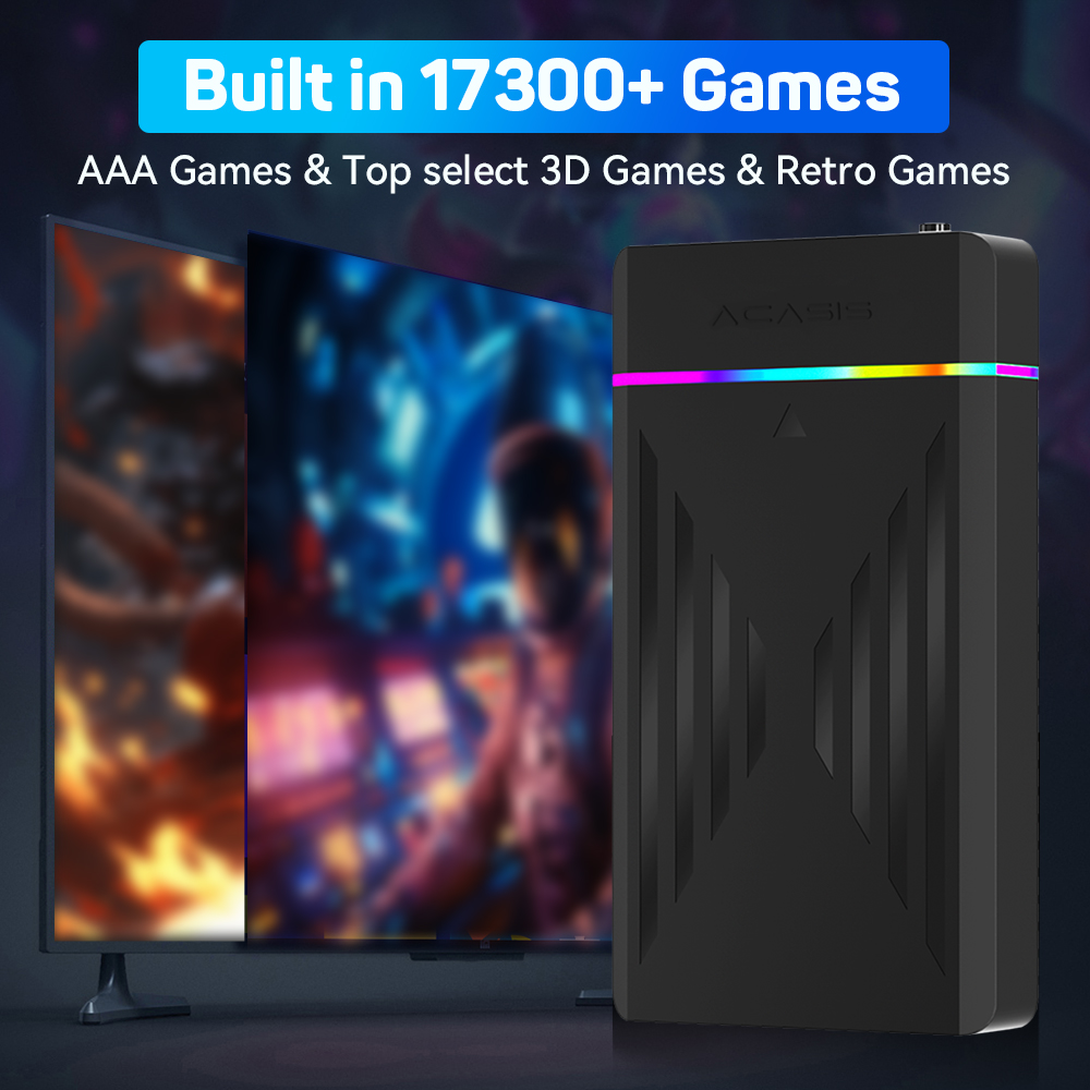 3TB portátil Gaming HDD Launch - Gaming Console Chinese avaliação e preço